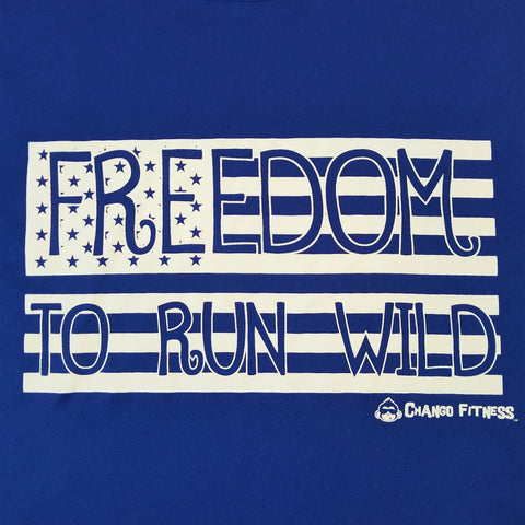 Freedom to Run Wild - Chango Fitness Short Sleeve Shirt