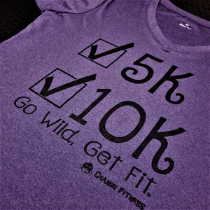 Achievements 10K, 5k - Chango Fitness Short Sleeve Shirt